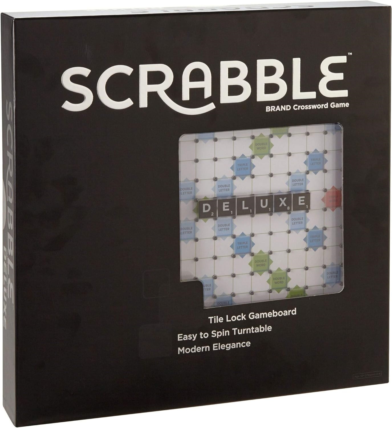 Spoločenská hra Mattel Scrabble Deluxe v anglickej verzii Y9584